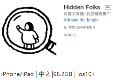 IOS账号分享：「隐藏的人-Hidden Folks」—我变强了，也变瞎了